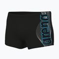 Bokserki pływackie męskie arena Basic Swim Short black/turquoise 3