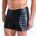 Bokserki pływackie męskie arena Basic Swim Short black/turquoise 8