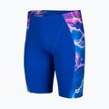 Jammery pływackie męskie arena Earth Swim Jammer neon blue/neon blue multi 3