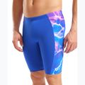 Jammery pływackie męskie arena Earth Swim Jammer neon blue/neon blue multi 8