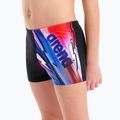 Bokserki kąpielowe chłopięce arena Loud Swim Short black/multi 4