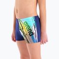 Bokserki kąpielowe chłopięce arena Loud Swim Short navy/multi 4