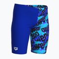 Jammery kąpielowe dziecięce arena Crowded Swim Jammer neon blue/neon blue multi 4