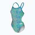 Strój pływacki jednoczęściowy damski arena Snake Skin Challenge blue cosmo multi/blue cosmo 3