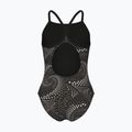 Strój kąpielowy jednoczęściowy dziecięcy arena Fireflow Lightdrop Back black/team black 2