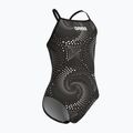 Strój kąpielowy jednoczęściowy dziecięcy arena Fireflow Lightdrop Back black/team black 4