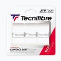 Owijki do rakiet tenisowych Tecnifibre Contact Soft 3 szt. white