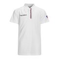 Koszulka polo tenisowa dziecięca Tecnifibre 22F3VE F3 Polo Jr white