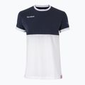 Koszulka tenisowa dziecięca Tecnifibre 22F1ST F1 Stretch Jr white/marine 6
