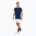 Koszulka polo tenisowa męska Tecnifibre 22F3PO F3 marine 3