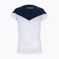 Koszulka tenisowa damska Tecnifibre 22WPERTEE Perf W white/marine 2