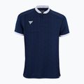 Koszulka polo tenisowa męska Tecnifibre Team Mesh marine 2