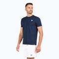 Koszulka tenisowa męska Tecnifibre Graphic Tee Stretch merine