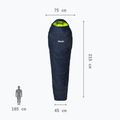 Śpiwór Millet Baikal 1100 Regular saphir 4