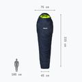 Śpiwór Millet Baikal 1100 Regular saphir 4