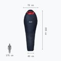 Śpiwór damski Millet Baikal 750 saphir 4