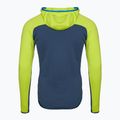 Bluza męska Millet Fusion Grid Hoodie dark denim/acid green 2