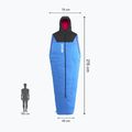 Śpiwór Millet Bossons -10 Regular icon blue/black 4