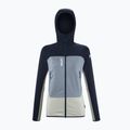 Bluza damska Millet Fusion Grid Hoodie foggy dew/saphir
