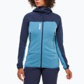 Bluza damska Millet Fusion Grid Hoodie coronet blue/saphir