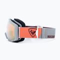 Gogle narciarskie damskie Rossignol Airis Zeiss W grey/gold 4