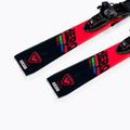 Narty zjazdowe dziecięce Rossignol Hero JR Multi Event + wiązania KID4 black/red 9