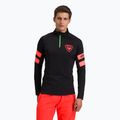 Bluza męska Rossignol Classique Hero 1/2 Zip black/red