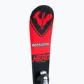 Narty zjazdowe dziecięce Rossignol Hero Pro + wiązania Team 4 GW Black Bulk red 8