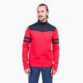 Bluza termoaktywna męska Rossignol Resort 1/2 Zip sports red