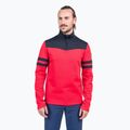 Longsleeve termoaktywny męski Rossignol Resort 1/2 Zip sports red