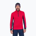 Bluza narciarska męska Rossignol Cieloalto Fleece Half zip sports red