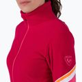 Bluza damska Rossignol Strawpile Fleece Fz ruby red 4