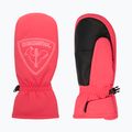 Rękawice narciarskie dziecięce Rossignol Jr Rooster M tea rose