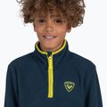 Bluza polarowa  dziecięca Rossignol Jr Strawpile Fleece Fz dark navy 4