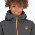 Kurtka narciarska dziecięca Rossignol Strawpile Jr onyx grey 4