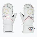 Rękawice narciarskie damskie Rossignol Sublim Lth Impr M white 3