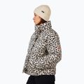 Kurtka puchowa damska Rossignol Aretu Allover Down nature wild leopard print 4