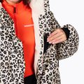 Kurtka puchowa damska Rossignol Aretu Allover Down nature wild leopard print 6