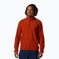 Bluza polarowa męska Rossignol Quarter Zip Fleece rooibos tea