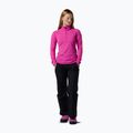 Bluza polarowa damska Rossignol Mid Layer Stretch Half Zip electric fuchsia 2