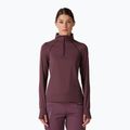 Bluza termoaktywna damska Rossignol Half Zip First Layer huckleberry