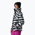 Kurtka narciarska damska Rossignol Snowblaze Down resort bold lines black 4