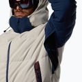 Kurtka narciarska męska Rossignol Corduroy Down Bomber silver cloud/dark navy 9