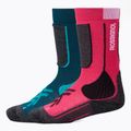 Skarpety narciarskie dziecięce Rossignol Essential 2 pack electric fuchsia