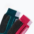 Skarpety narciarskie dziecięce Rossignol Essential 2 pack electric fuchsia 2