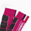 Skarpety narciarskie damskie Rossignol Intermediate Eelectric fuchsia 2