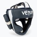 Kask bokserski Venum Elite white/navy blue