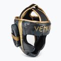 Kask bokserski Venum Elite grey/gold