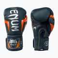 Rękawice bokserskie Venum Elite navy/silver/orange 3