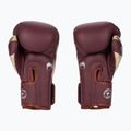 Rękawice bokserskie Venum Elite burgundy/gold 2